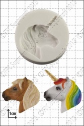 'Unicorn Head' Silicone Mould